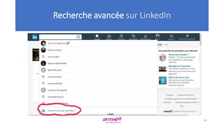 Recherche avancée sur LinkedIn
86
 
