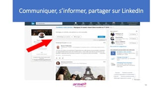 98
Communiquer, s’informer, partager sur LinkedIn
 