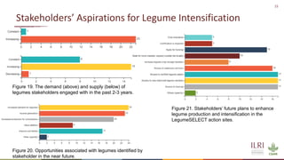 Legume SELECT-Ethiopia: Highlights of desk review on legumes intensification and stakeholders mapping exercises