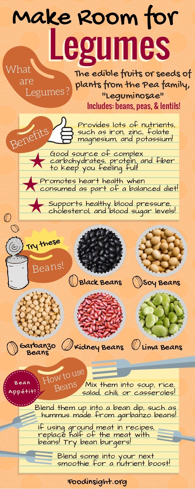 make room for legumes