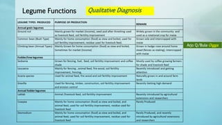 Legume Select–Ethiopia: Review of implemented activities
