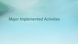 Legume Select–Ethiopia: Review of implemented activities