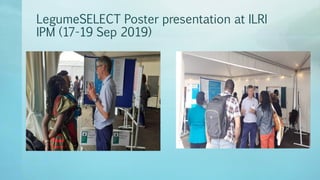 Legume Select–Ethiopia: Review of implemented activities