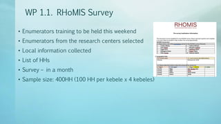 Legume Select–Ethiopia: Review of implemented activities