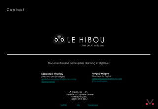 Newsletter #54 - Le Hibou Agence .V. du 6 juin 2013