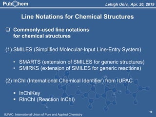 Inchikey A Brief Overview of Cheminformatics | PPTX