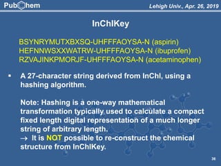 A Brief Overview of Cheminformatics | PPTX