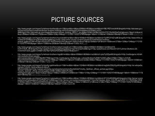 PICTURE SOURCES
• http://www.google.com/imgres?q=lehman+brothers&num=10&hl=en&tbo=d&biw=836&bih=903&tbm=isch&tbnid=VMLYRZYxmxiArM:&imgrefurl=http://abcnews.go.c
om/topics/business/companies/lehman-brothers-holdings.htm%3Fmediatype%3DImage&docid=0G6Ks-jvzUV-
dM&imgurl=http://abcnews.go.com/images/Business/Lehman_building_080317_mn.jpg&w=320&h=240&ei=dzDGUO7lCYSy0AGDwICgCg&zoom=1&iact=hc&vpx=4
&vpy=269&dur=459&hovh=192&hovw=256&tx=53&ty=99&sig=111315001102527574855&page=1&tbnh=141&tbnw=192&start=0&ndsp=21&ved=1t:429, r:5,s:0,i:167
• http://www.google.com/imgres?q=lehman+brothers+business&hl=en&tbo=d&biw=836&bih=903&tbm=isch&tbnid=7p0tPO3YdQ1adM:&imgrefurl=http://www.thfire.co
m/date/2010/09&docid=qCN3wQSP8e4rgM&imgurl=http://www.thfire.com/wp-content/uploads/2010/09/lehman-brothers-
artwork.jpg&w=610&h=407&ei=4DDGUOC1NOfO0QHqsYHoCg&zoom=1&iact=hc&vpx=4&vpy=264&dur=261&hovh=183&hovw=275&tx=120&ty=134&sig=1113150
01102527574855&page=1&tbnh=159&tbnw=265&start=0&ndsp=20&ved=1t:429,r:4,s:0,i:95
• http://www.google.com/imgres?q=lehman+brothers+latest+news&num=10&hl=en&tbo=d&biw=836&bih=903&tbm=isch&tbnid=9-
5vZhVm8yN_zM:&imgrefurl=http://pokerknave.com/tag/betting/&docid=Ggt1lEGxOp4VsM&imgurl=http://pokerknave.com/files/2012/07/Lehman-Brothers-US-
investment-bank.jpg&w=2348&h=2527&ei=0jHGUPDbOMeF0QGI2YBo&zoom=1
• http://www.google.com/imgres?q=lehman+brothers+logo&hl=en&tbo=d&biw=856&bih=883&tbm=isch&tbnid=JyksTyIt2EjwAM:&imgrefurl=http://visitbulgaria.info/leh
man-brothers-britain-placed-
administration&docid=J4BR7MgrBKi77M&imgurl=http://visitbulgaria.info/files/Logo_LehmanBrothers%255B1%255D.gif&w=278&h=179&ei=u3nHUN-
RGarO0QGttIGIDw&zoom=1&iact=hc&vpx=168&vpy=198&dur=113&hovh=143&hovw=222&tx=66&ty=78&sig=111315001102527574855&page=1&tbnh=143&tbnw=
216&start=0&ndsp=24&ved=1t:429,r:1,s:0,i:113
• http://www.google.com/imgres?q=timothy+geithner&num=10&hl=en&tbo=d&biw=1024&bih=883&tbm=isch&tbnid=wg5aNJD8qX2guM:&imgrefurl=http://en.wikipedia.
org/wiki/Timothy_Geithner&docid=AAvzP-
M5zAXdCM&imgurl=http://upload.wikimedia.org/wikipedia/commons/thumb/b/bd/Timothy_Geithner_official_portrait.jpg/220px-
Timothy_Geithner_official_portrait.jpg&w=220&h=308&ei=Q8bIUPurING-
0QGHgoGoCg&zoom=1&iact=hc&vpx=4&vpy=146&dur=296&hovh=246&hovw=176&tx=121&ty=239&sig=111315001102527574855&page=1&tbnh=158&tbnw=111&
start=0&ndsp=26&ved=1t:429,r:0,s:0,i:152
• http://www.google.com/imgres?q=anton+r+valukas&num=10&hl=en&tbo=d&biw=1024&bih=883&tbm=isch&tbnid=E7nOm80h9WjkaM:&imgrefurl=http://jenner.com/p
eople/AntonValukas&docid=i4rP5QPvnF7a3M&imgurl=http://jenner.com/system/assets/people/113/profile/Valukas_Anton_COLOR.jpg%253F1311782032&w=265&
h=265&ei=0MbIULvYDamp0AHW9IGQCg&zoom=1&iact=hc&vpx=4&vpy=119&dur=218&hovh=212&hovw=212&tx=75&ty=109&sig=111315001102527574855&sqi=
2&page=1&tbnh=142&tbnw=139&start=0&ndsp=34&ved=1t:429,r:0,s:0,i:83
 