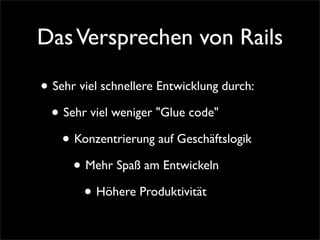 Lehmanns Rails Erweitern