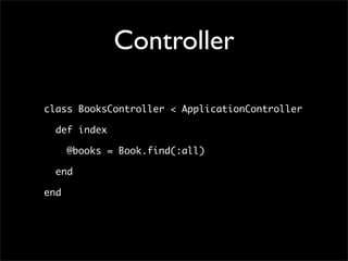 Lehmanns Rails Erweitern