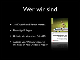 Lehmanns Rails Erweitern