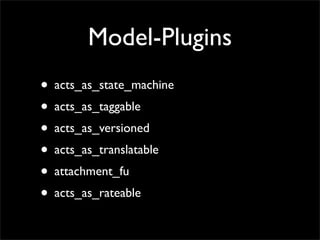 Lehmanns Rails Erweitern