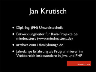 Lehmanns Rails Erweitern