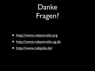 Lehmanns Rails Erweitern