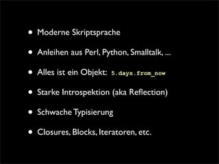 Lehmanns Rails Erweitern