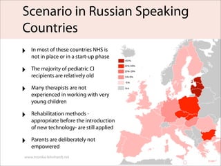 Scenario in Russian Speaking
Countries
‣   In most of these countries NHS is
    not in place or in a start-up phase

‣   ...