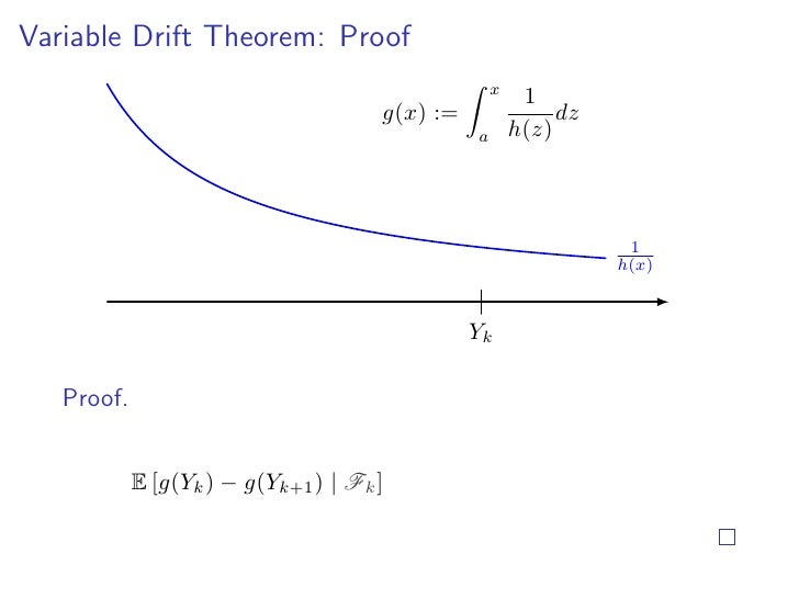 Drift Analysis A Tutorial