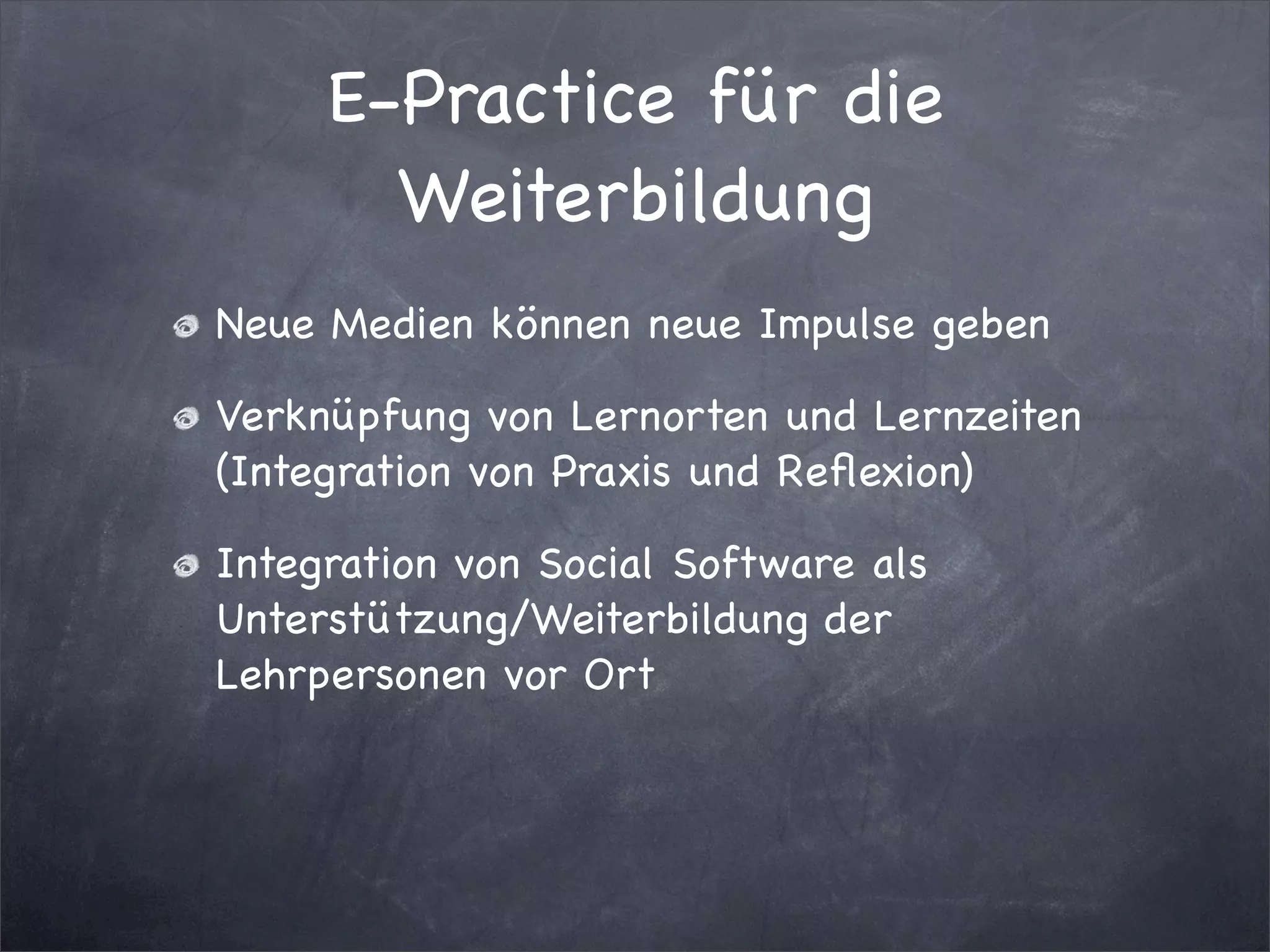 Lehrerweiterbildung.Key