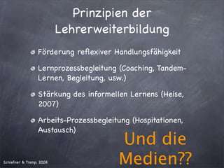 Lehrerweiterbildung.Key