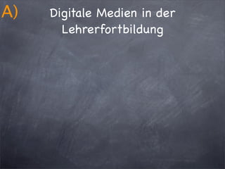 Lehrerweiterbildung.Key