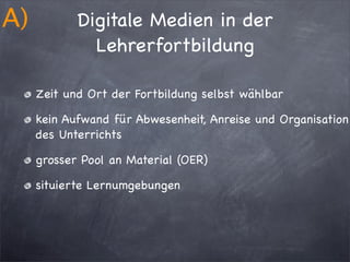 Lehrerweiterbildung.Key