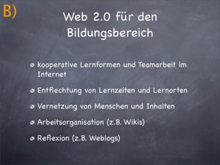 Lehrerweiterbildung.Key