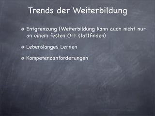 Lehrerweiterbildung.Key