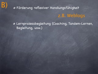 Lehrerweiterbildung.Key