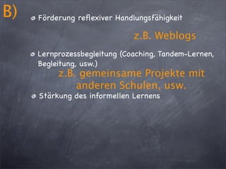 Lehrerweiterbildung.Key