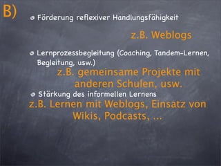 Lehrerweiterbildung.Key