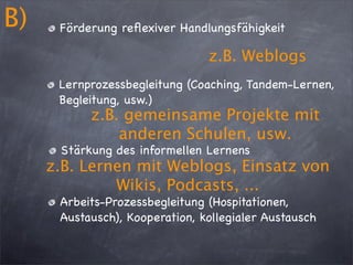 Lehrerweiterbildung.Key