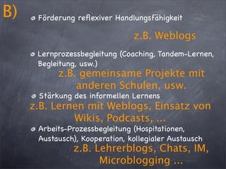 Lehrerweiterbildung.Key