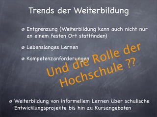 Lehrerweiterbildung.Key