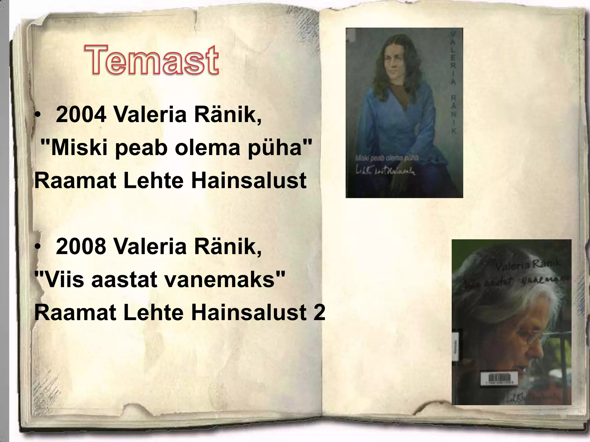 PoliitikasPoliitikaOli 69 Eesti Vabariigi Ülemnõukogu liikme hulgas, kes 20. augustil 1991 hääletasid “Otsus Eesti riiklikust iseseisvusest” pooltKirjutas alla “40 kirjale”19801990–1992Oli nende 69 Eesti Vabariigi Ülemnõukogu liikme hulgas, kes 20. augustil 1991 hääletasid "Otsuse Eesti riiklikust iseseisvusest" poolt.