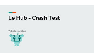 Le Hub - Crash Test
Virtual Association
 