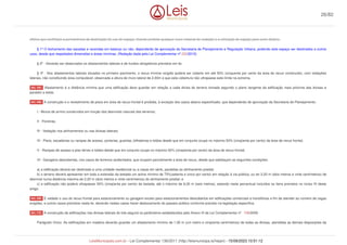 efetivo que certificará a permanência da destinação do uso do espaço, ficando proibido qualquer outro material de vedação e a utilização do espaço para outro destino.
§ 1º O fechamento das sacadas e varandas em balanço ou não, dependerão de aprovação da Secretaria de Planejamento e Regulação Urbana, podendo este espaço ser destinados a outros
usos, desde que respeitados dimensões e áreas mínimas. (Redação dada pela Lei Complementar nº 222/2015)
§ 2º - Deverão ser observados os afastamentos laterais e de fundos obrigatórios previstos em lei.
§ 3º - Nos afastamentos laterais situados no primeiro pavimento, o recuo mínimo exigido poderá ser coberto em até 50% (cinquenta por cento da área do recuo construído), com vedações
laterais, não constituindo área computável, observada a altura de muro lateral de 2,00m e que esta cobertura não ultrapasse este limite na extrema.
Afastamento é a distância mínima que uma edificação deve guardar em relação a cada divisa do terreno tomada segundo o plano tangente da edificação mais próxima das divisas e
paralelo a estas.
A construção e o revestimento de pisos em área de recuo frontal é proibida, à exceção dos casos abaixo especificado, que dependerão de aprovação da Secretaria de Planejamento:
I - Muros de arrimo construídos em função dos desníveis naturais dos terrenos;
II - Floreiras;
III - Vedação nos alinhamentos ou nas divisas laterais;
IV - Pisos, escadarias ou rampas de acesso, portarias, guaritas, bilheterias e toldos desde que em conjunto ocupe no máximo 50% (cinqüenta por cento) da área de recuo frontal;
V - Rampas de acesso a piso térreo e toldos desde que em conjunto ocupe no máximo 50% (cinqüenta por cento) da área de recuo frontal;
VI - Garagens descobertas, nos casos de terrenos acidentados, que ocupem parcialmente a área de recuo, desde que satisfaçam as seguintes condições:
a) a edificação deverá ser destinada a uma unidade residencial ou a casas em série, paralelas ao alinhamento predial;
b) o terreno deverá apresentar em toda a extensão da testada um aclive mínimo de 75%(setenta e cinco por cento) em relação à via pública, ou ter 2,20 m (dois metros e vinte centímetros) de
desnível numa distância máxima de 2,20 m (dois metros e vinte centímetros) do alinhamento predial; e
c) a edificação não poderá ultrapassar 50% (cinqüenta por cento) da testada, até o máximo de 6,00 m (seis metros), estando neste percentual incluídos os itens previstos no inciso IV deste
artigo.
É vedado o uso do recuo frontal para estacionamento ou garagem exceto para estacionamentos descobertos em edificações comerciais e transitórias a fim de atender ao número de vagas
exigidas, e outros casos previstos nesta lei, devendo nestes casos haver deslocamento do passeio público conforme previsto na legislação específica.
A construção de edificações nas divisas laterais do lote seguirá os parâmetros estabelecidos pelo Anexo III da Lei Complementar nº 106/2009.
Parágrafo Único. As edificações em madeira deverão guardar um afastamento mínimo de 1,50 m (um metro e cinqüenta centímetros) de todas as divisas, atendidas as demais disposições da
Art. 107.
Art. 108.
Art. 109.
Art. 110.
26/82
LeisMunicipais.com.br - Lei Complementar 136/2011 (http://leismunicipa.is/hejan) - 15/09/2023 10:51:12
 