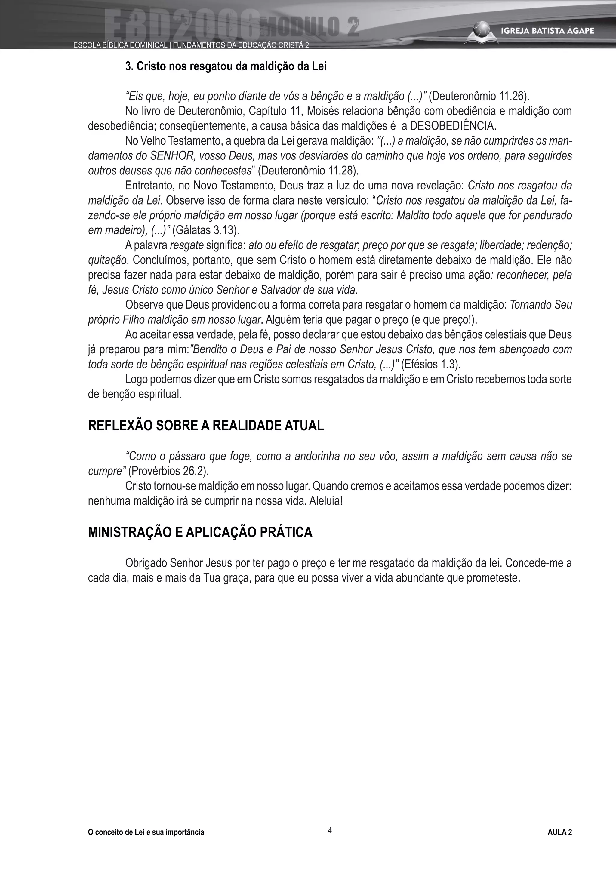 Lei E GraçA Modulo 2