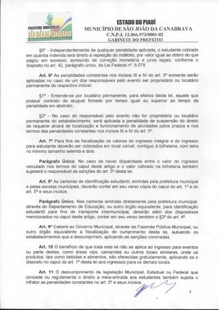 Projeto de Lei - Meia-Entrada Estudantil 