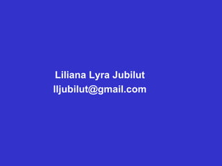 Liliana Lyra Jubilut
lljubilut@gmail.com
 