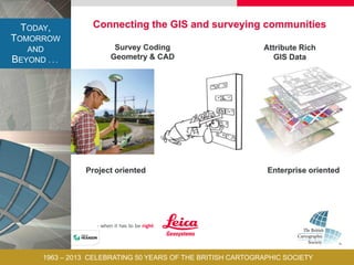 TODAY,
TOMORROW
AND
BEYOND . . .
1963 – 2013 CELEBRATING 50 YEARS OF THE BRITISH CARTOGRAPHIC SOCIETY
 