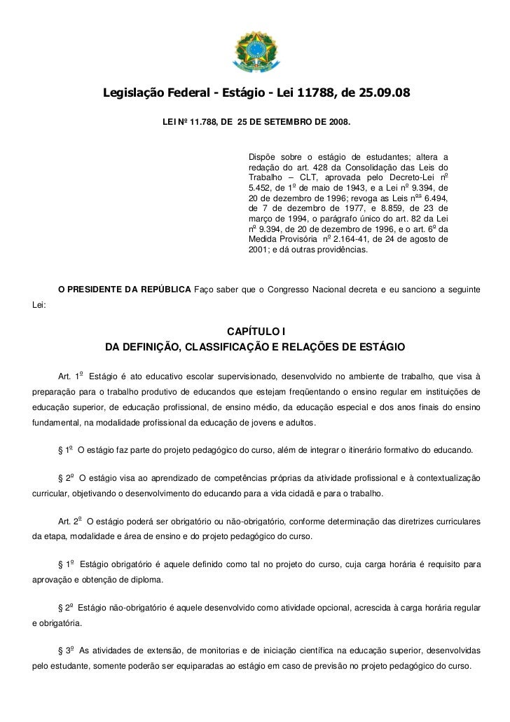 LEI 11788 DE 08 PDF DOWNLOAD LEI 11788 DE 08 PDF DOWNLOAD
