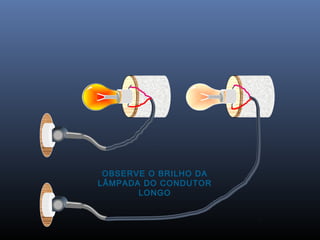 OBSERVE O BRILHO DA
LÂMPADA DO CONDUTOR
       LONGO
 