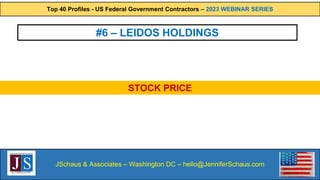 Top 40 Federal Contractors - PROFILE #8 - Leidos