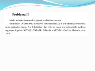 Lei dos senos e dos cossenos