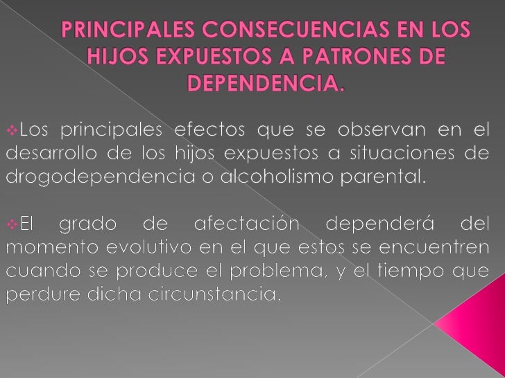 El alcoholismo se pone bueno o no