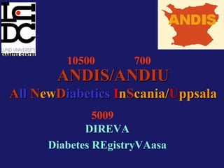 Type 2
Type 1Typ
Spectrum of diabetesDiabetes on lähinnä jatkumo, jossa
T1D ja T2D edustavat ääripäitä
 