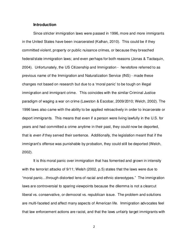 essay on illegal immigration immigration