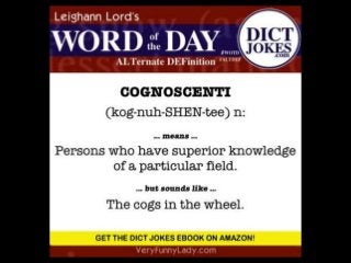 Leighann Lord's Dict Jokes October 26-30, 2015