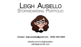 Leigh Ausiello Storyboarding Portfolio