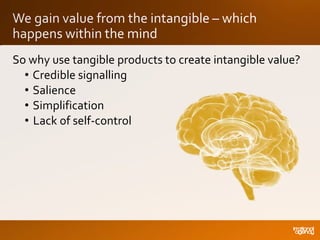 Chinwag Psych London 2014. Leigh Caldwell, The Irrational Agency. " Intangible value: how the limitations of human psychol...